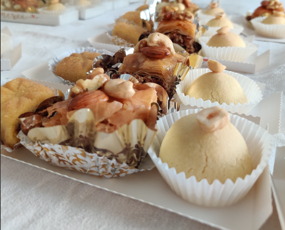 Assortiment de pâtisseries algériennes